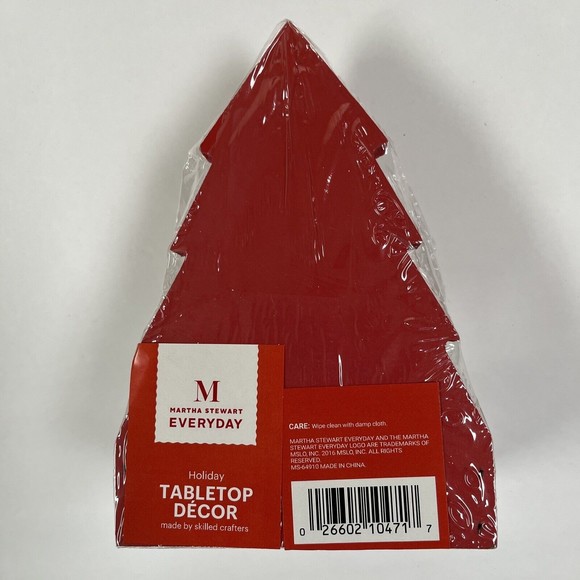 Christmas Countdown Blocks Days Til Christmas 3 Piece Set Tree Tabletop Decor - Picture 4 of 5